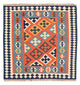 Kilim Fars Tæppe 106x106cm