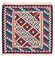 Kilim Fars Tæppe 103x102cm