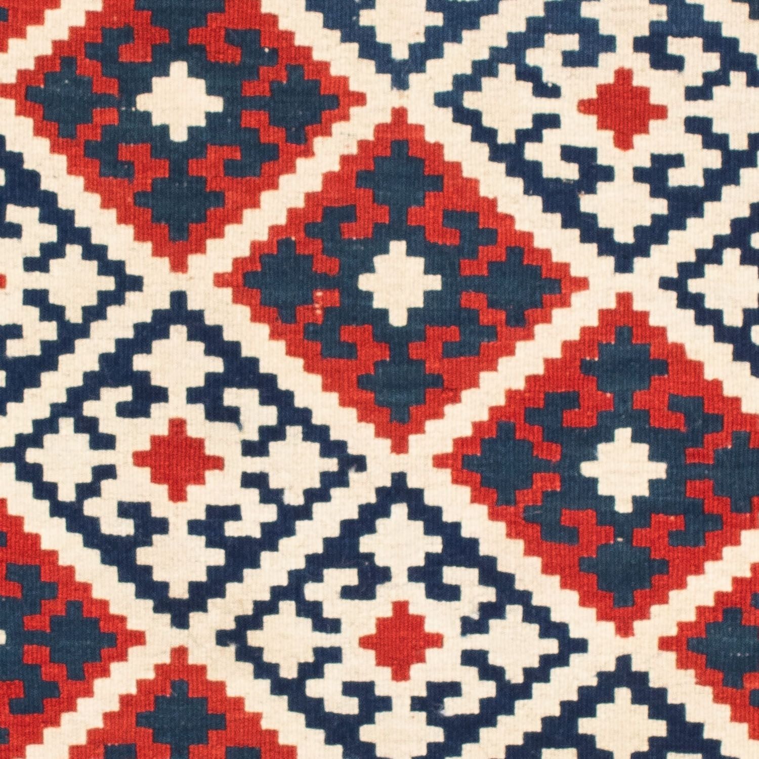 Kelim-tæppe - orientalsk firkantet  - 103 x 102 cm - beige