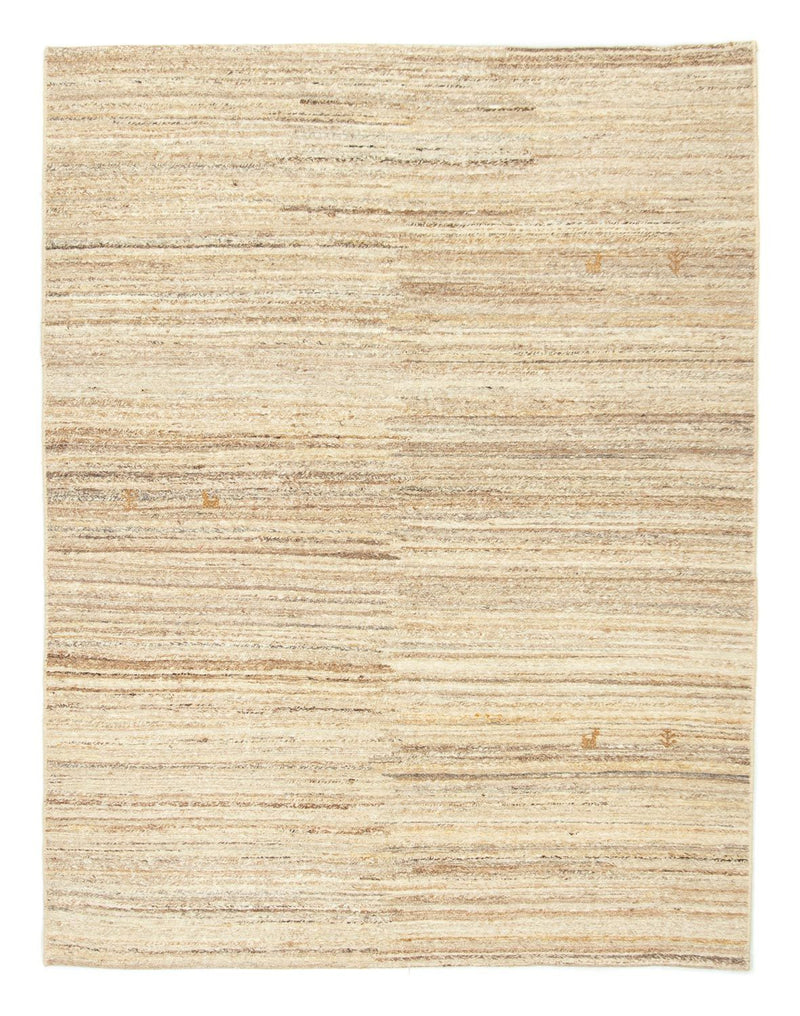 Gabbeh-tæppe - Persisk - 189 x 146 cm - beige