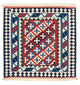 Kilim Fars Tæppe 100x100cm