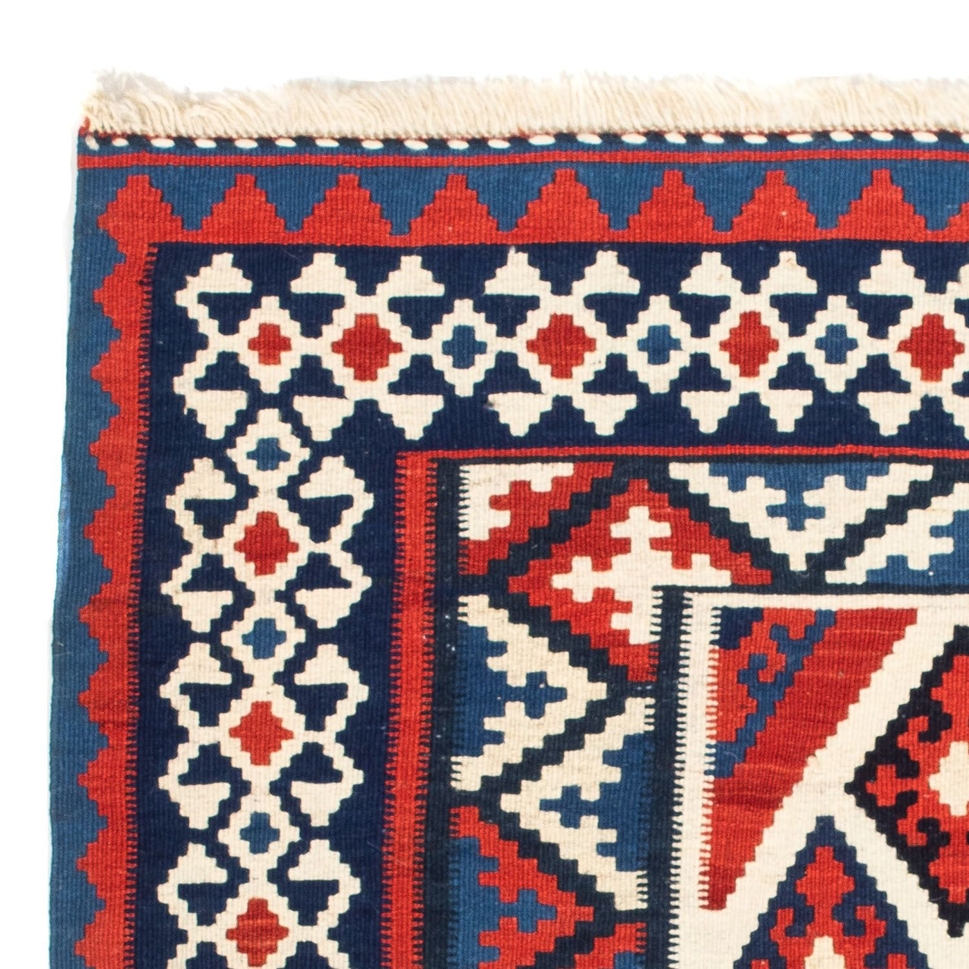 Kilim Fars Tæppe 100x100cm