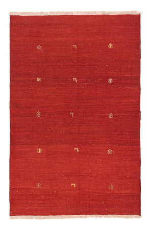 Gabbeh-tæppe - Persisk - 187 x 121 cm - rød