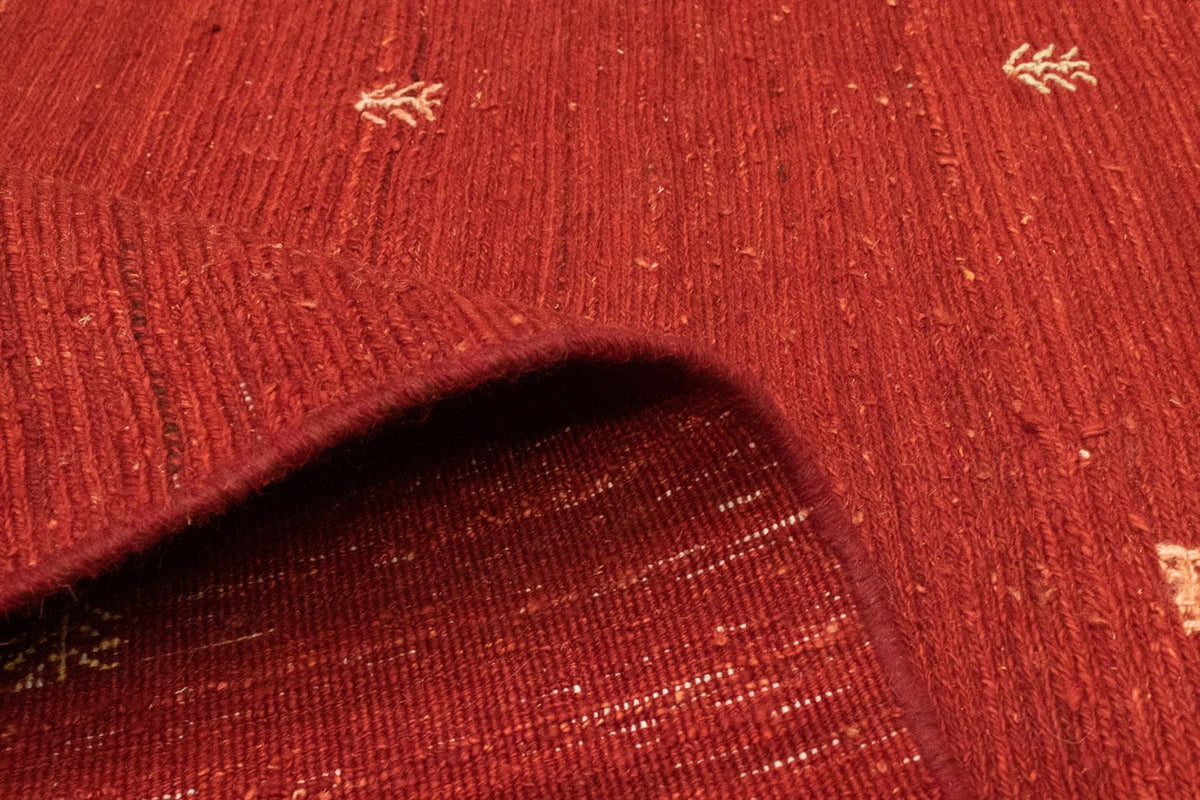 Gabbeh-tæppe - Persisk - 187 x 121 cm - rød