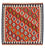 Kelim-tæppe - orientalsk firkantet  - 106 x 103 cm - rød