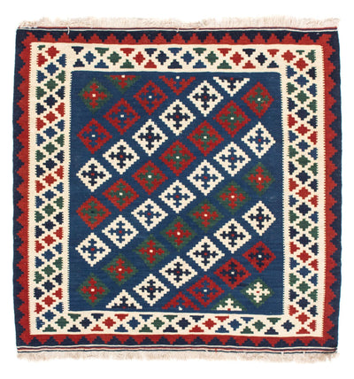 Kilim Fars Tæppe 100x100cm