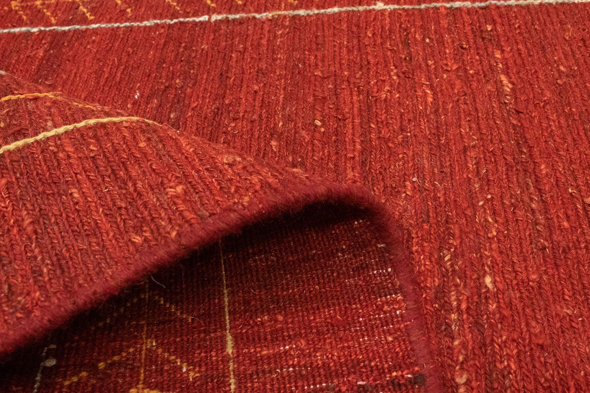 Gabbeh-tæppe - Persisk - 167 x 111 cm - rød