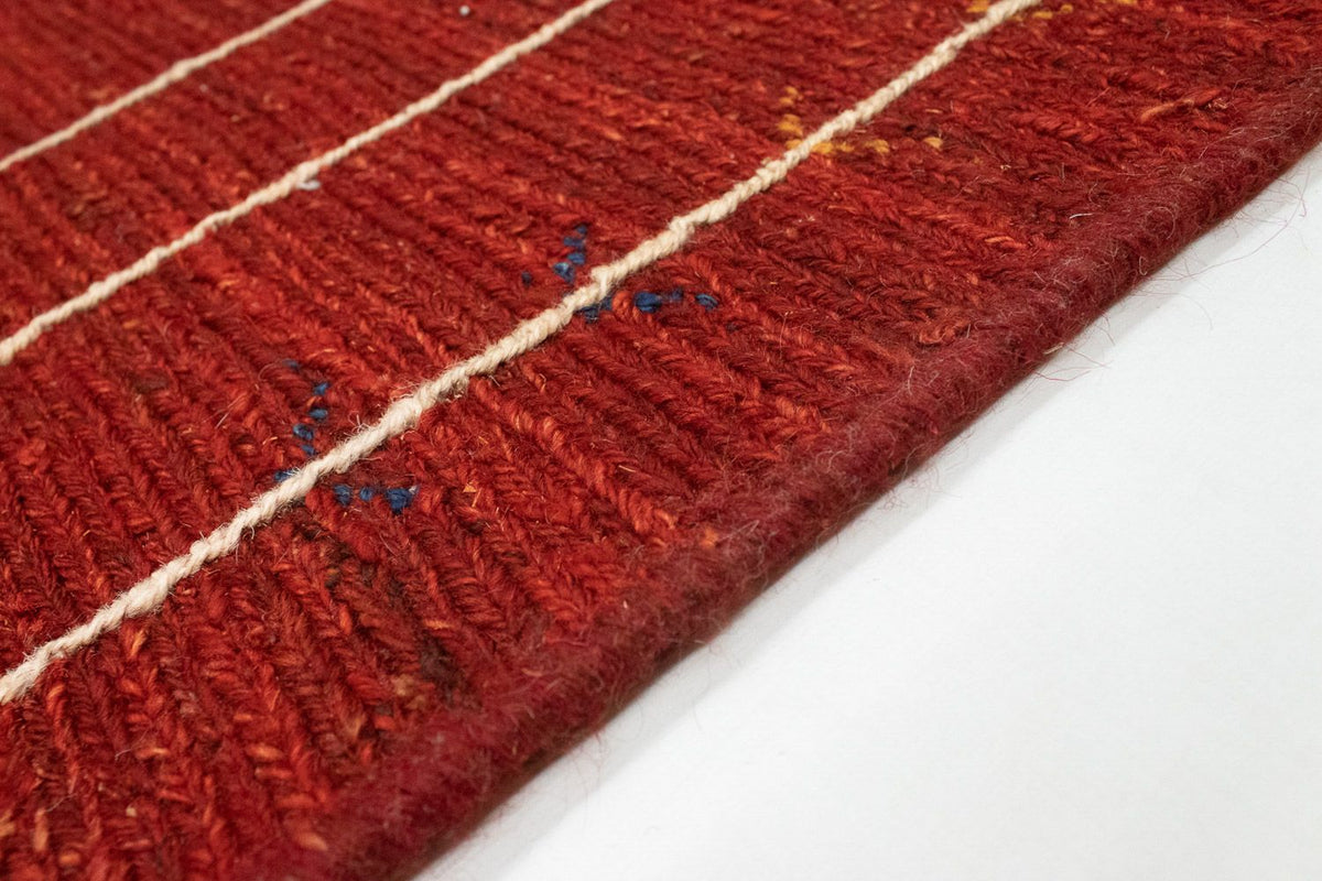 Gabbeh-tæppe - Persisk - 173 x 114 cm - rød