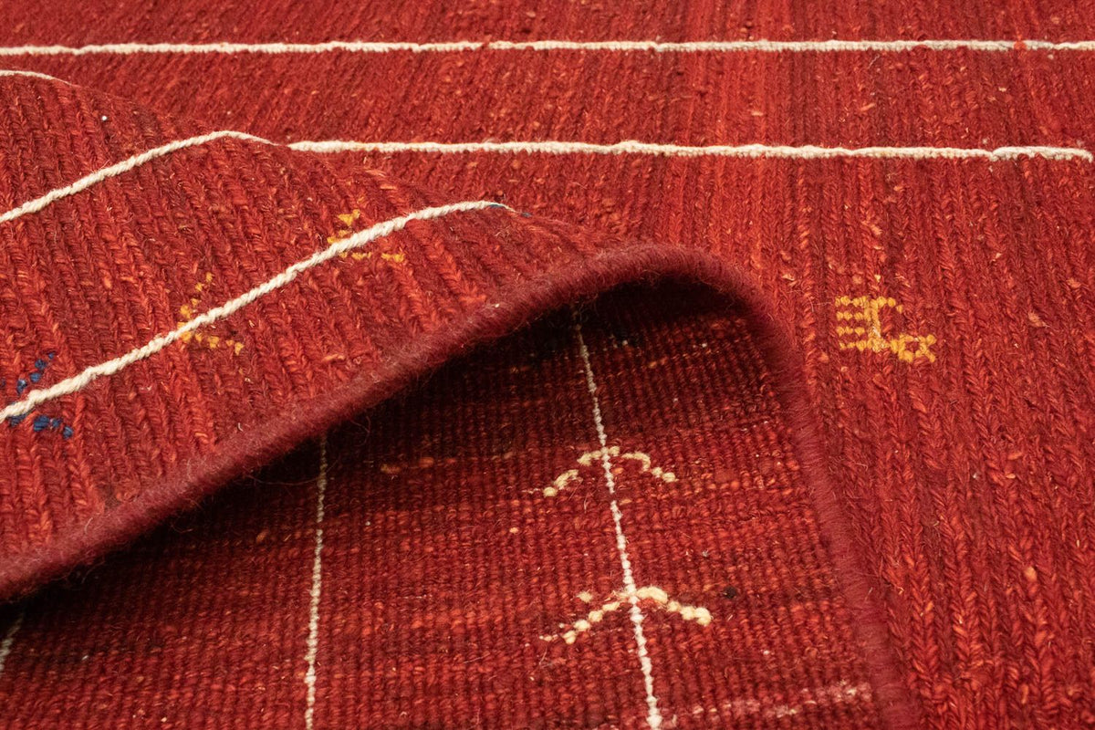 Gabbeh-tæppe - Persisk - 173 x 114 cm - rød