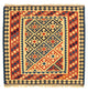 Kilim Fars Tæppe 106x102cm