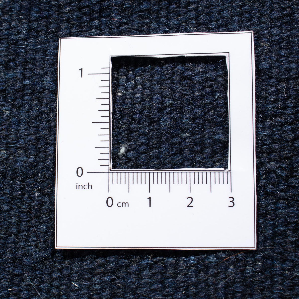 Kelim-tæppe - orientalsk - 206 x 150 cm - mørkeblå