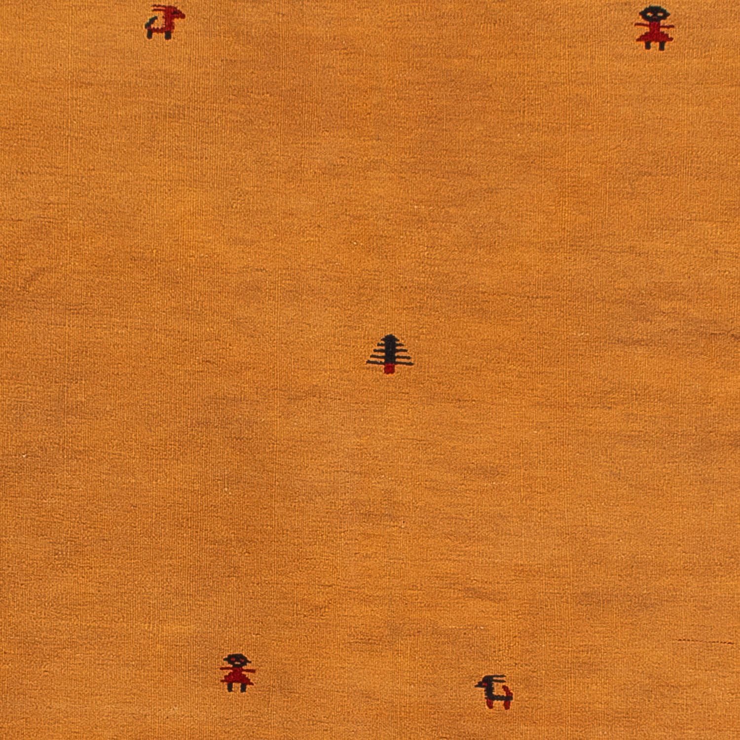 Kelim-tæppe - orientalsk - 216 x 152 cm - brun