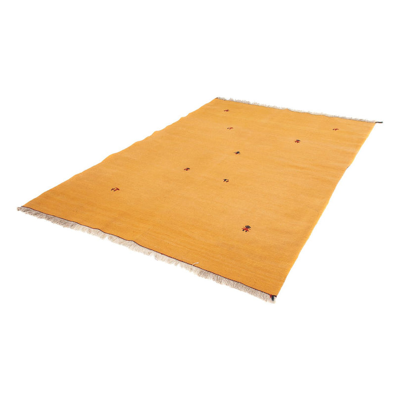 Kelim-tæppe - orientalsk - 216 x 152 cm - brun