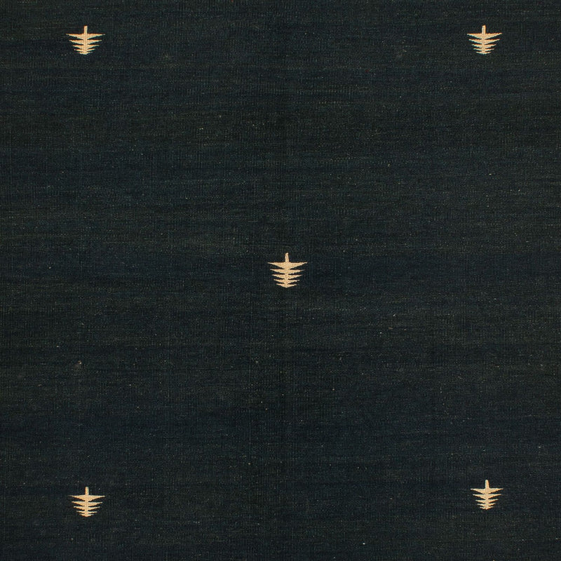 Kelim-tæppe - orientalsk - 200 x 150 cm - mørkeblå