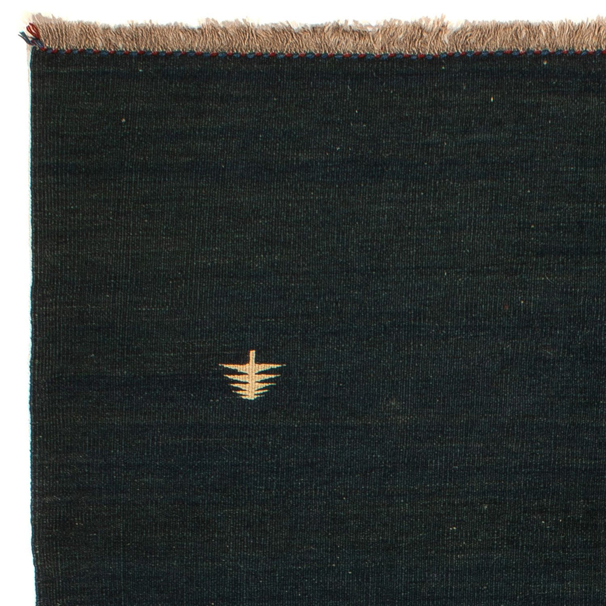 Kelim-tæppe - orientalsk - 200 x 150 cm - mørkeblå