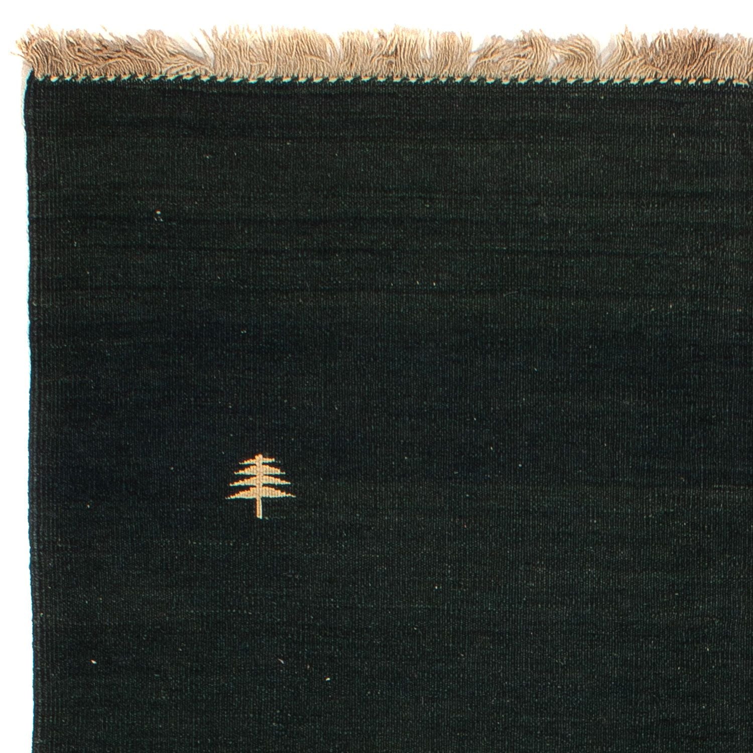 Kelim-tæppe - orientalsk - 200 x 150 cm - mørkeblå