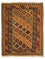 Kelim-tæppe - orientalsk - 185 x 152 cm - lys brun