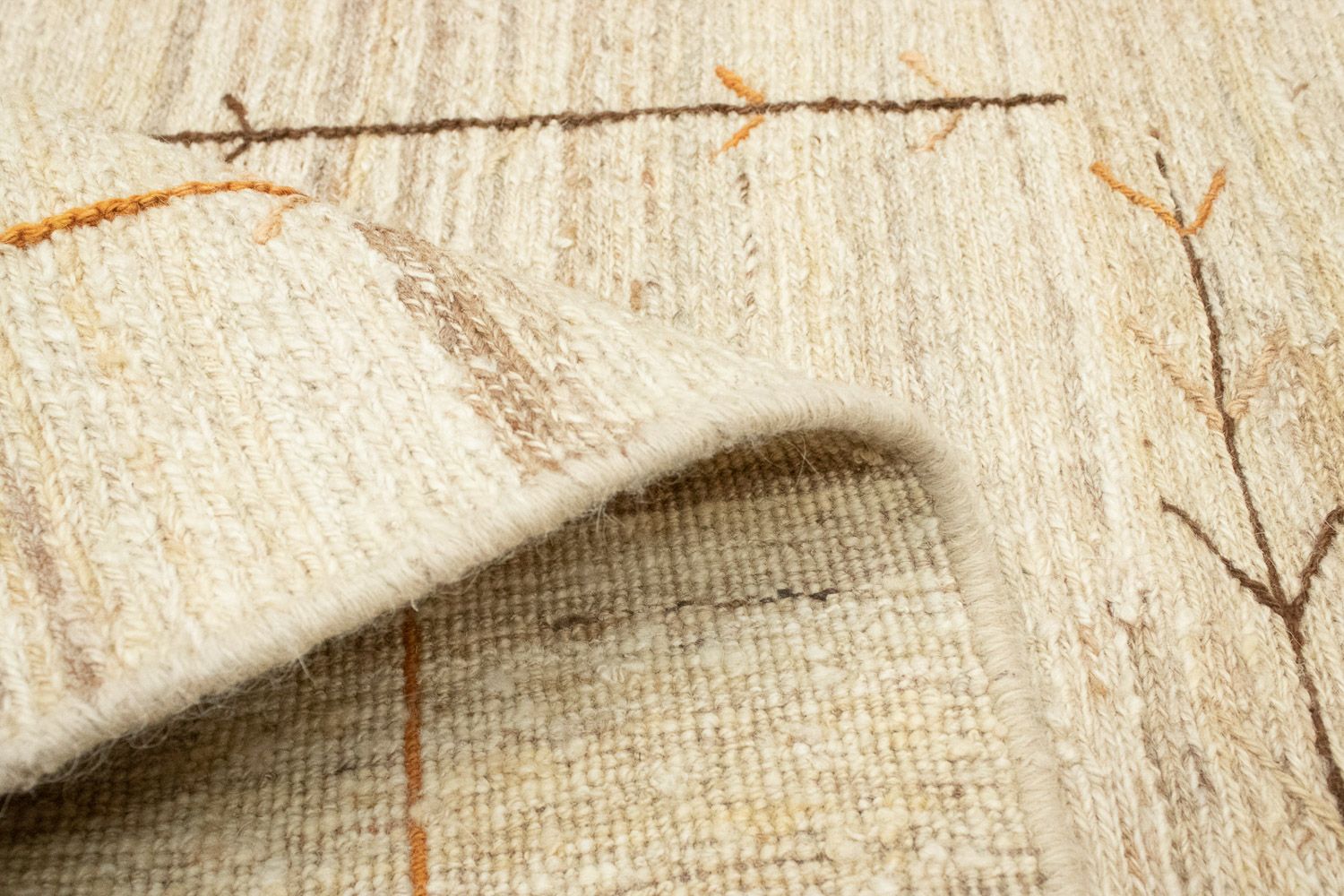 Gabbeh-tæppe - Persisk - 147 x 100 cm - beige