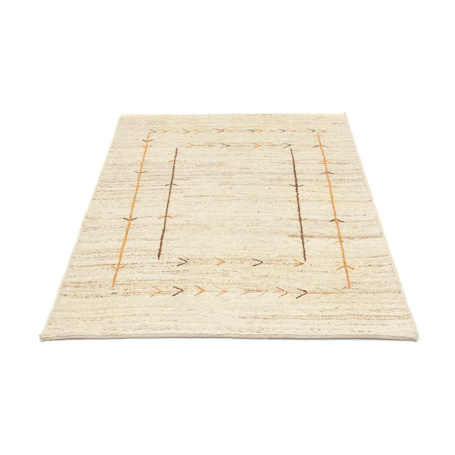 Gabbeh-tæppe - Persisk - 147 x 100 cm - beige