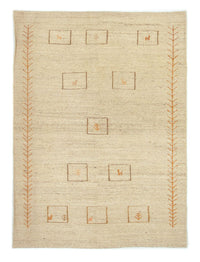 Gabbeh-tæppe - Persisk - 188 x 139 cm - beige