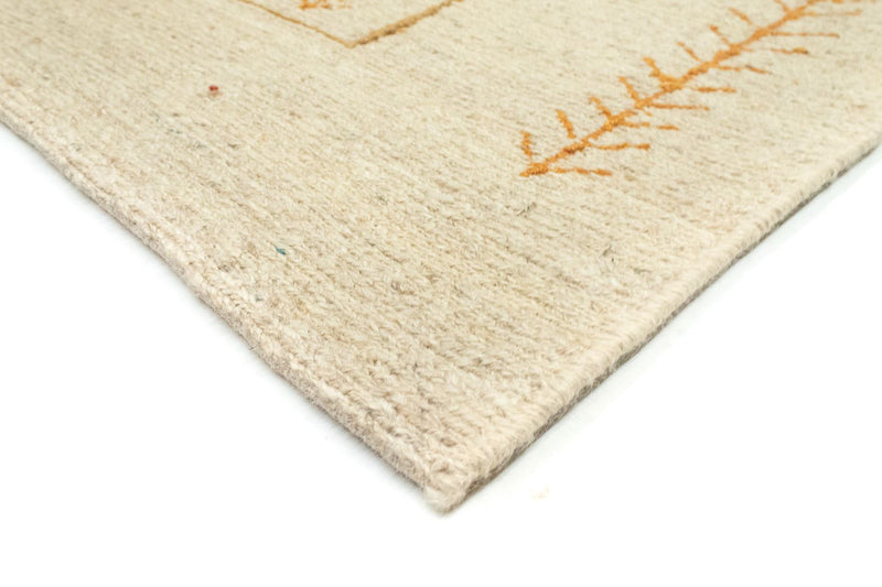 Gabbeh-tæppe - Persisk - 188 x 139 cm - beige