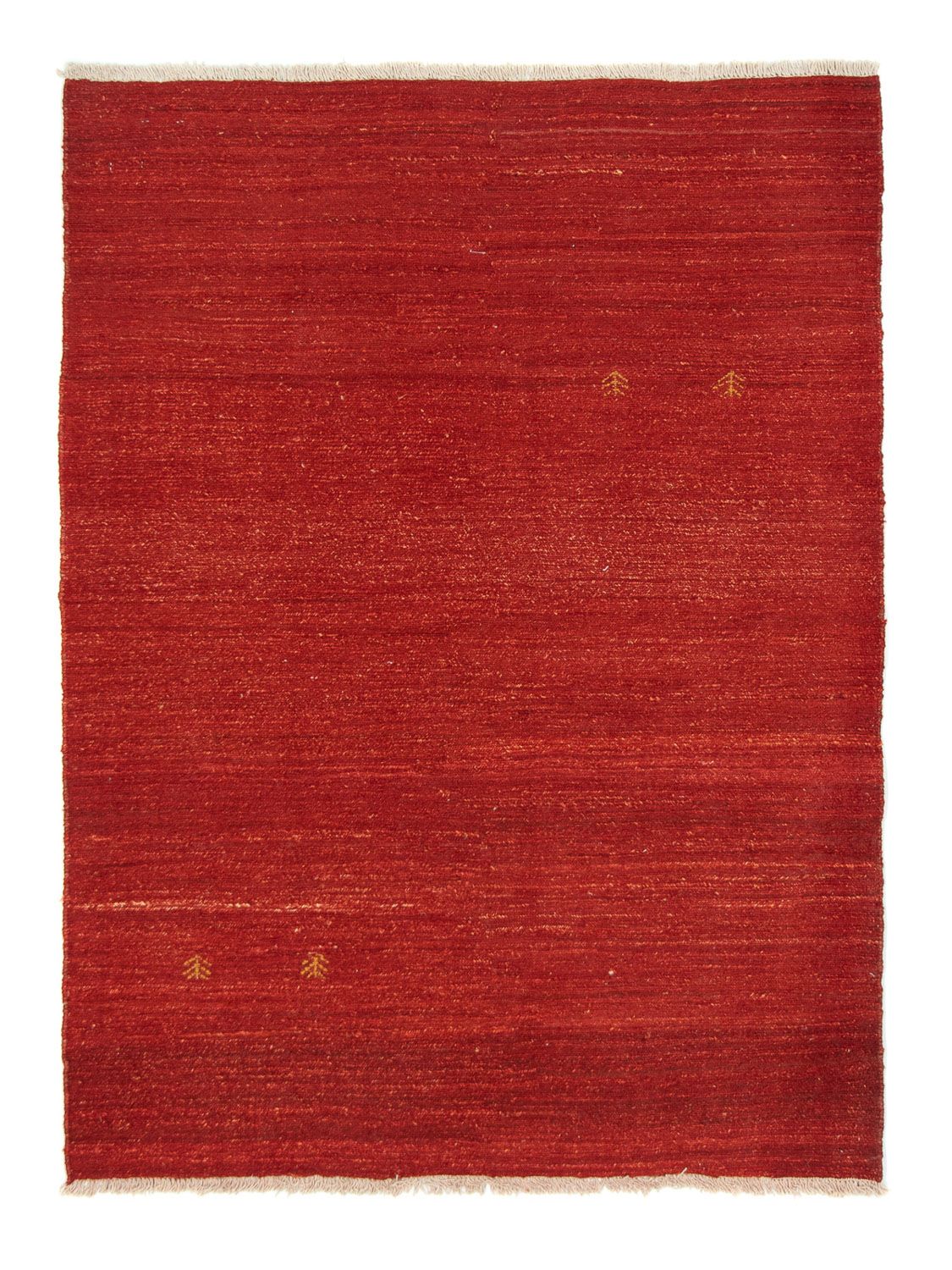 Gabbeh-tæppe - Persisk - 168 x 123 cm - rød