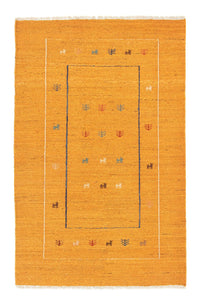 Gabbeh-tæppe - Persisk - 188 x 123 cm - guld