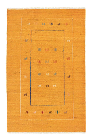 Gabbeh-tæppe - Persisk - 188 x 123 cm - guld