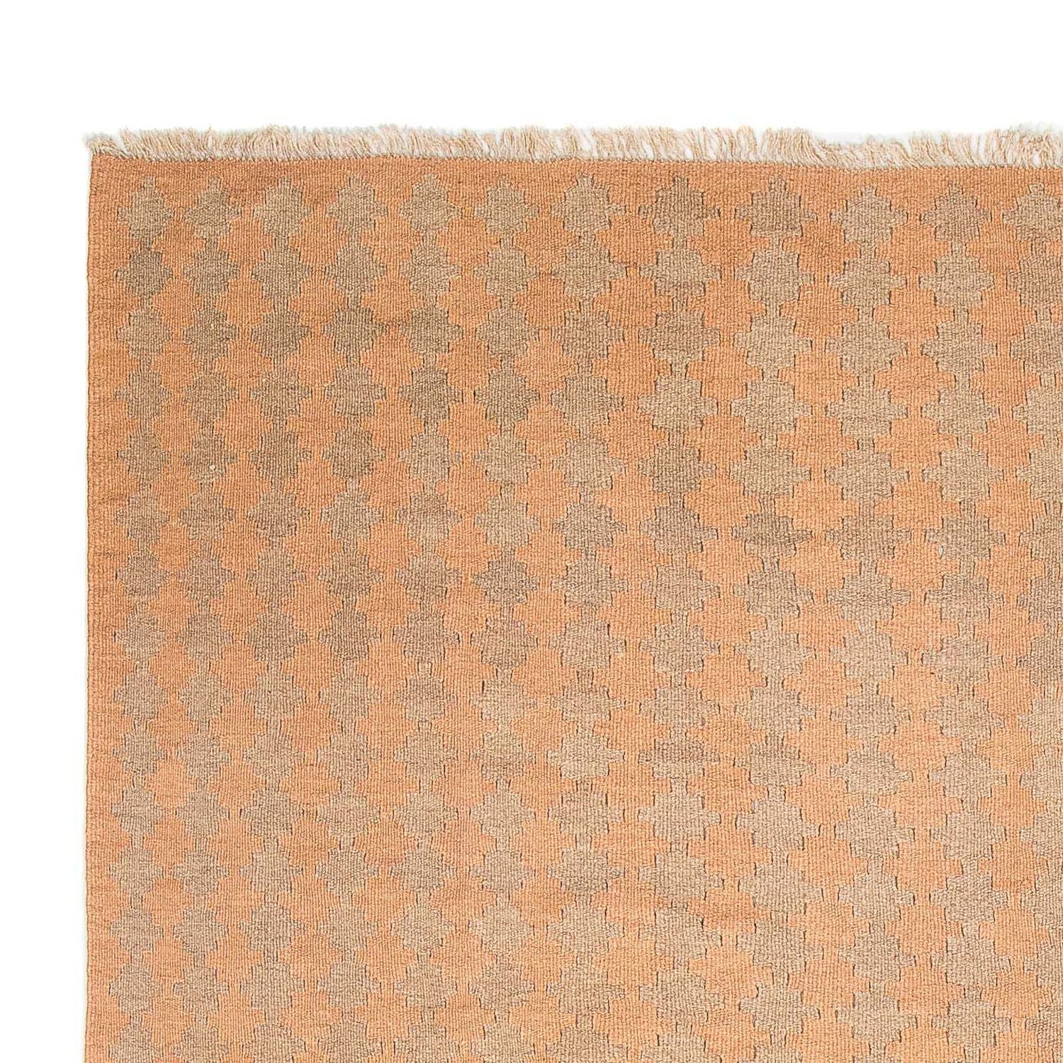 Kelim-tæppe - orientalsk - 319 x 205 cm - lys brun