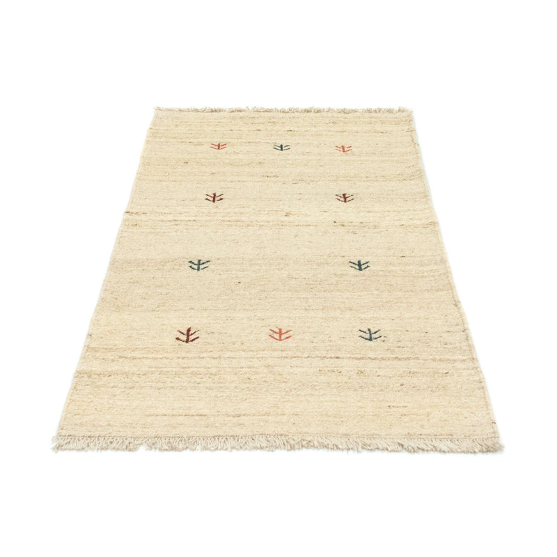 Gabbeh-tæppe - Persisk - 138 x 75 cm - beige