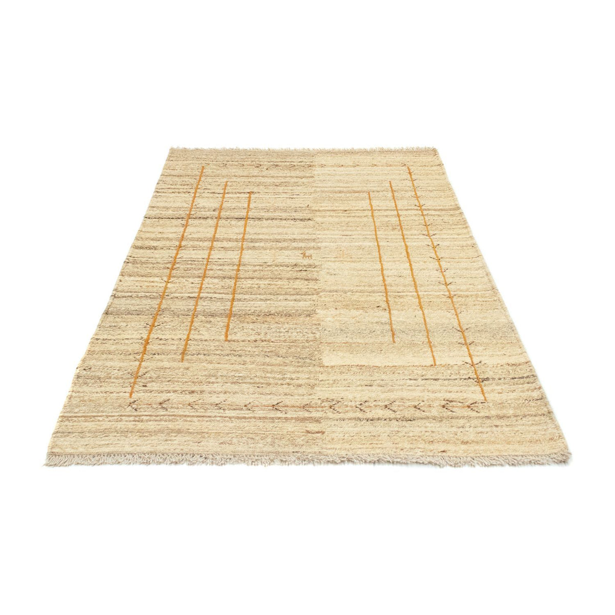 Gabbeh-tæppe - Persisk - 180 x 114 cm - beige