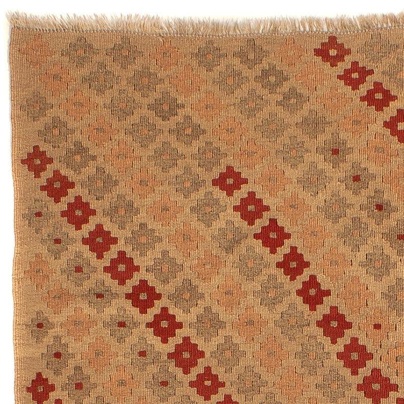 Kelim-tæppe - orientalsk - 215 x 155 cm - lys brun
