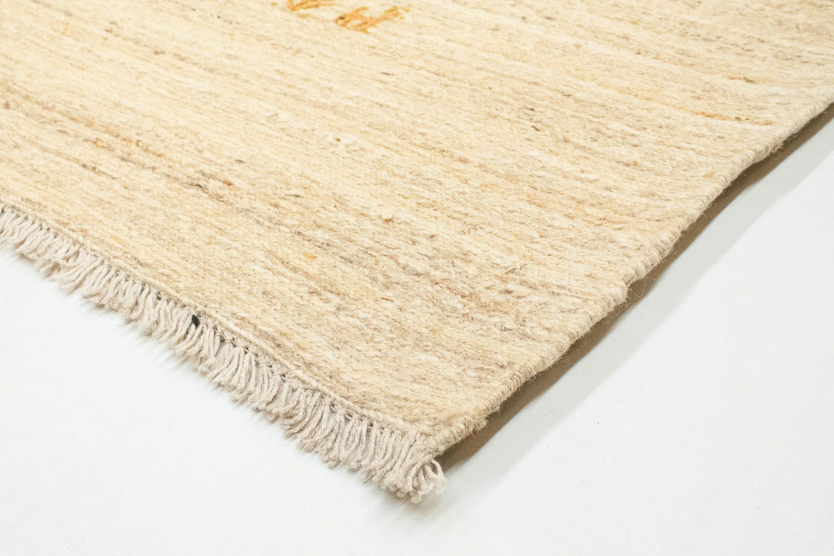 Gabbeh-tæppe - Persisk - 192 x 156 cm - beige