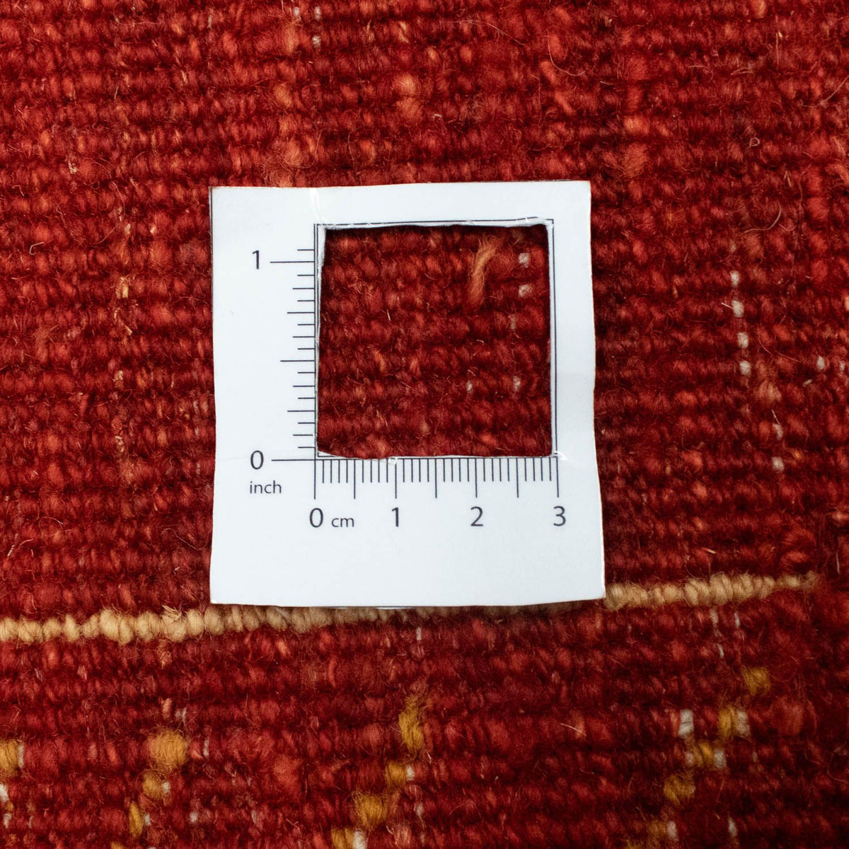 Gabbeh-tæppe - Persisk - 191 x 152 cm - rød