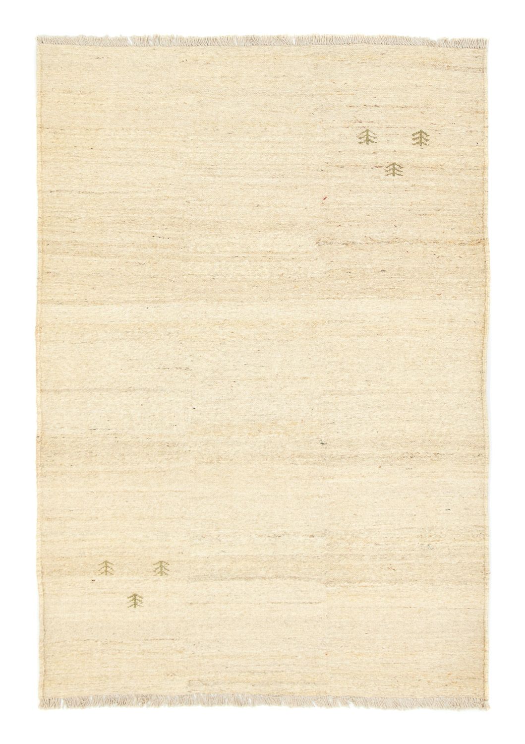 Gabbeh-tæppe - Persisk - 171 x 120 cm - beige