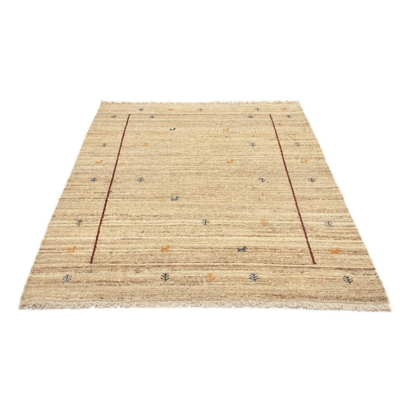 Gabbeh-tæppe - Persisk - 173 x 127 cm - beige