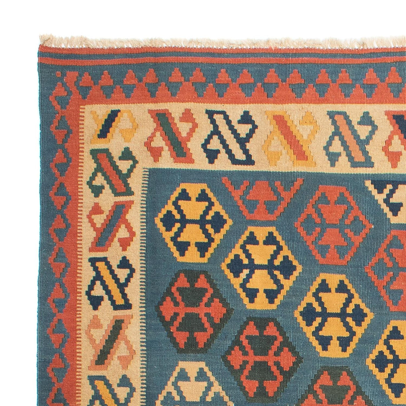 Kilim Fars Tæppe 212x198cm