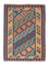 Kelim-tæppe - orientalsk - 168 x 118 cm - blå