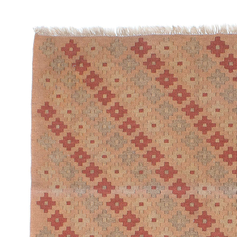 Kelim-tæppe - orientalsk - 178 x 123 cm - lys brun