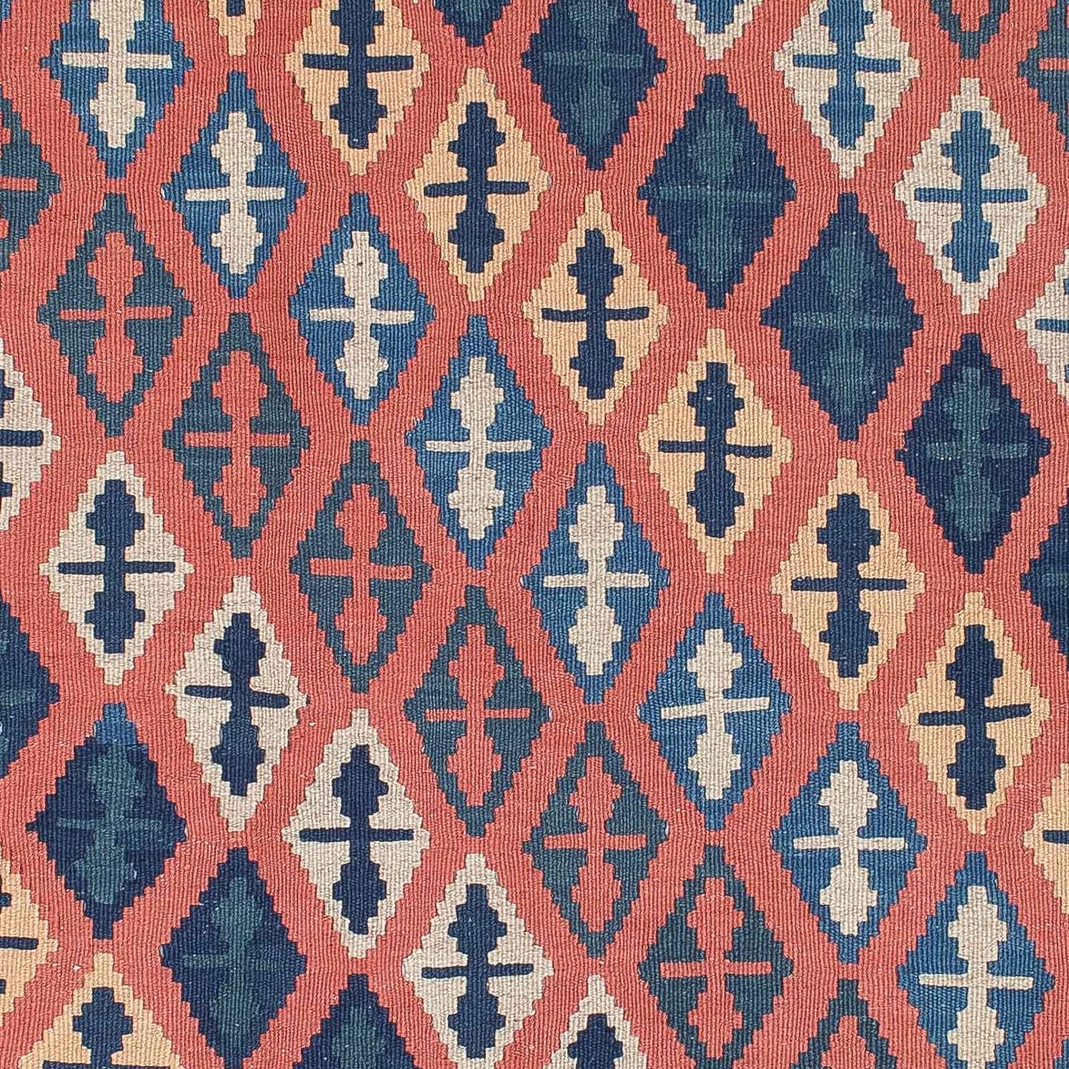 Kelim-tæppe - orientalsk - 180 x 130 cm - flerfarvet