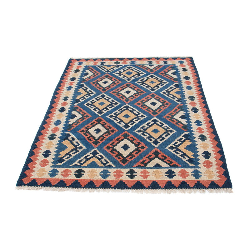 Kelim-tæppe - orientalsk - 172 x 115 cm - blå
