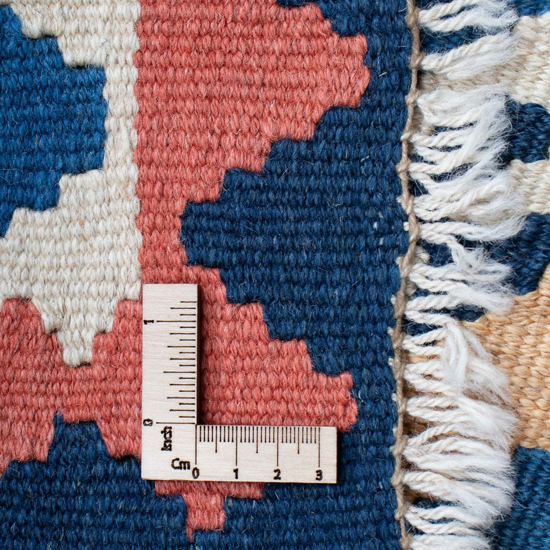 Kelim-tæppe - orientalsk - 172 x 115 cm - blå