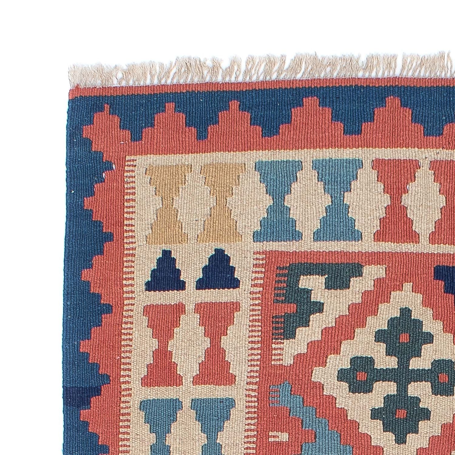 Kelim-tæppe - orientalsk - 172 x 108 cm - flerfarvet