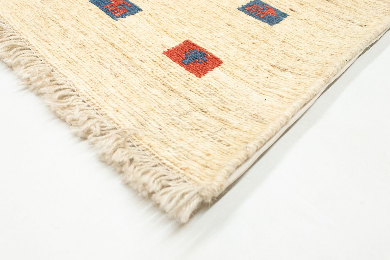 Gabbeh-tæppe - Persisk - 252 x 170 cm - beige