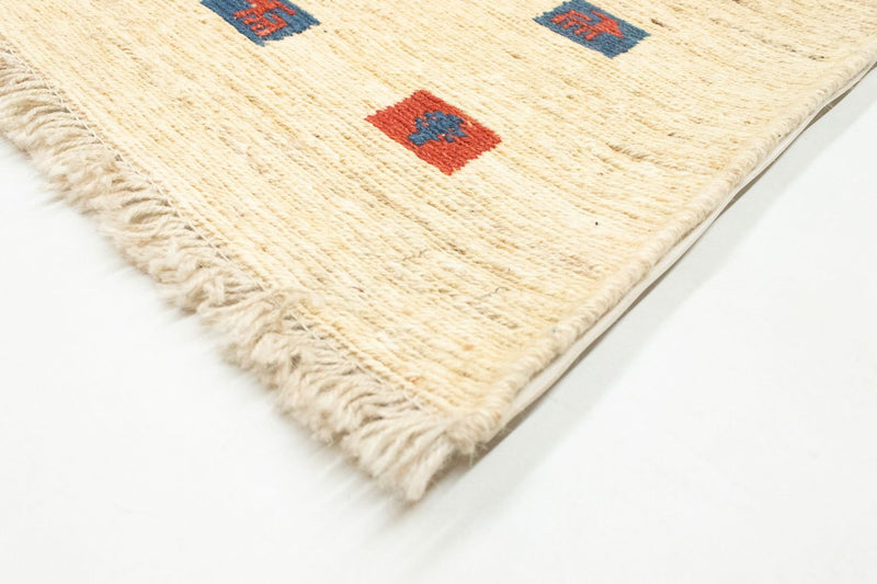 Gabbeh-tæppe - Persisk - 252 x 170 cm - beige