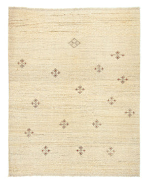 Gabbeh-tæppe - Persisk - 198 x 154 cm - beige