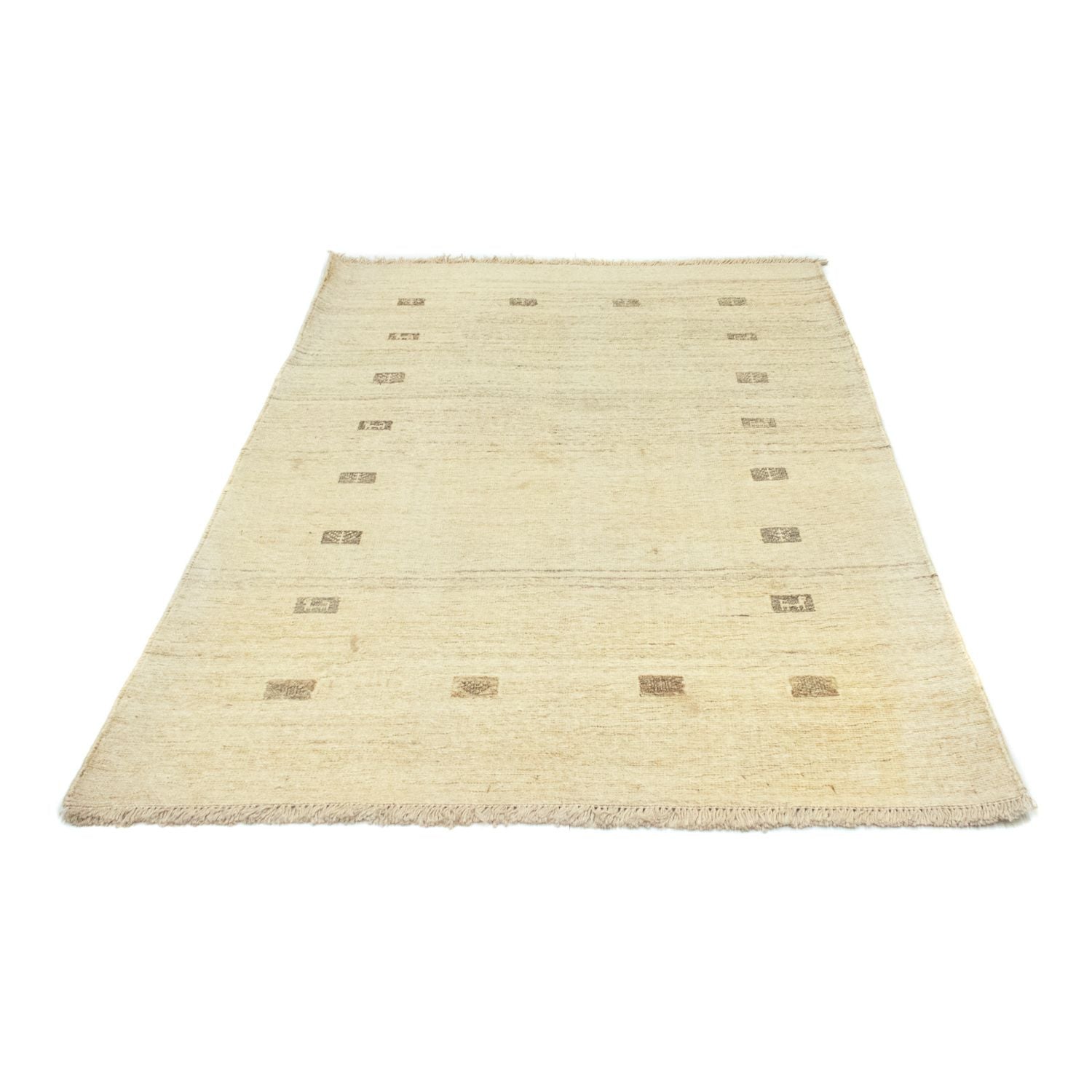 Gabbeh-tæppe - Persisk - 175 x 117 cm - beige