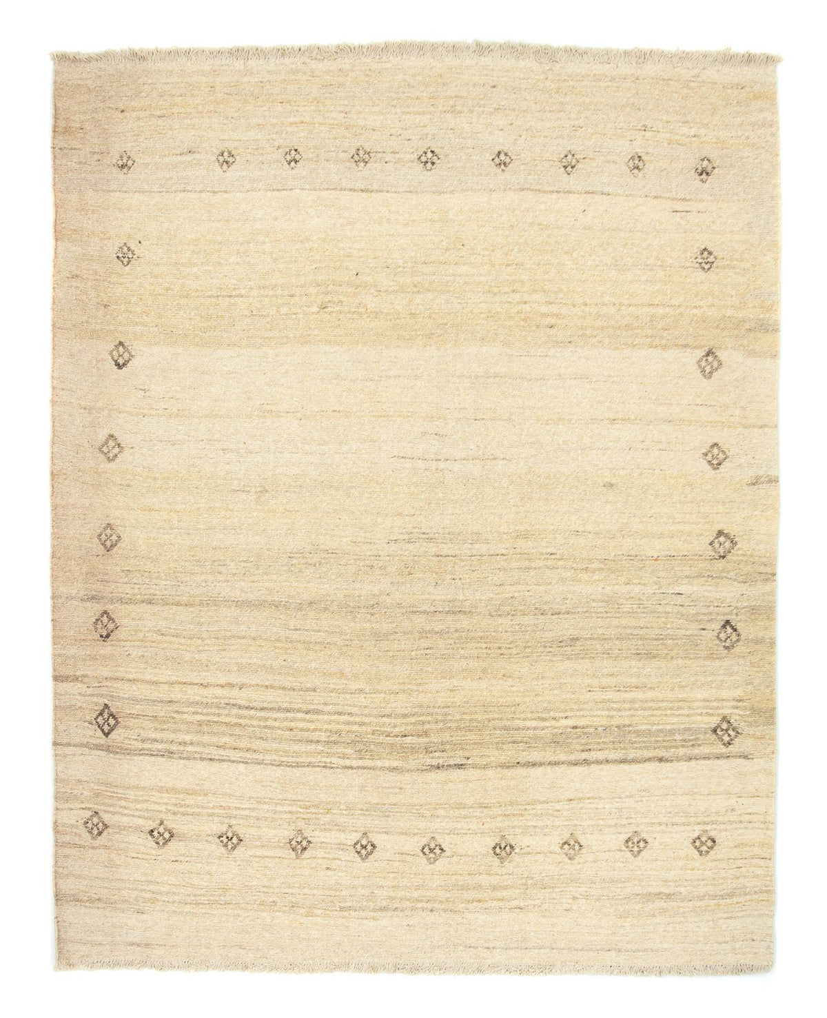 Gabbeh-tæppe - Persisk - 202 x 163 cm - beige