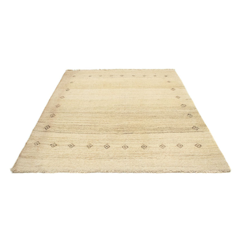Gabbeh-tæppe - Persisk - 202 x 163 cm - beige