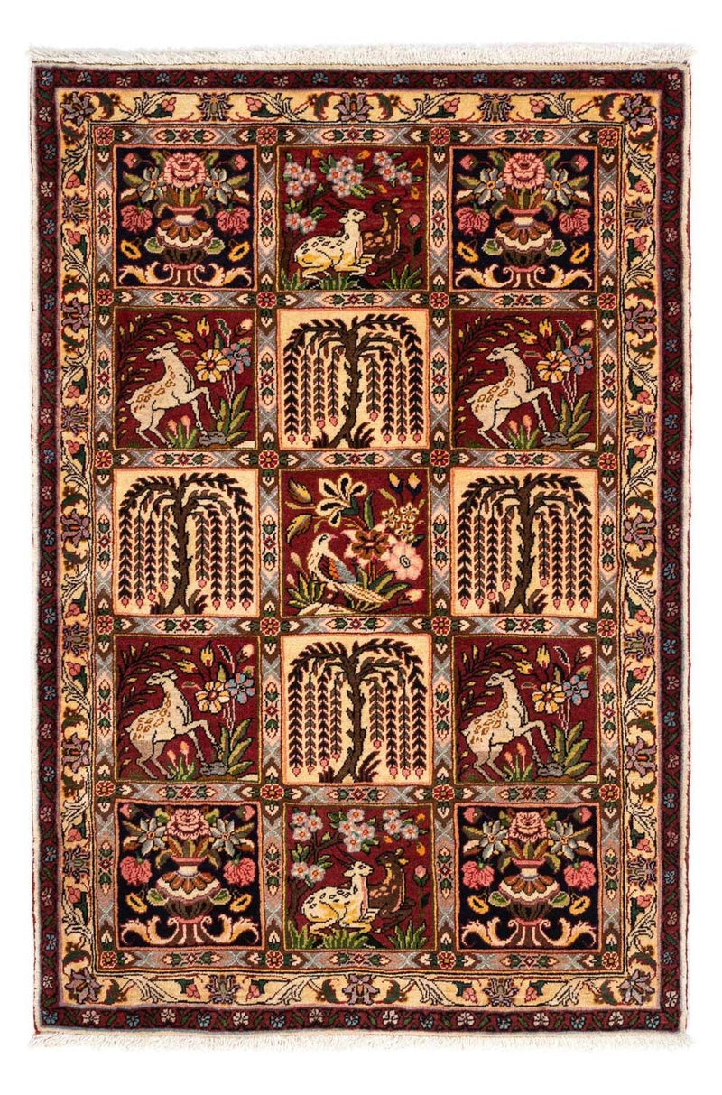 Persisk tæppe - Nomadisk - 153 x 103 cm - flerfarvet
